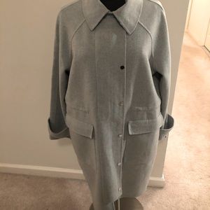 Seafoam Badgley Mischka wool Jacket
